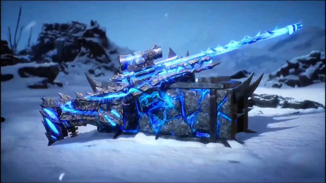 awm哥斯拉升级枪械皮肤宣传片