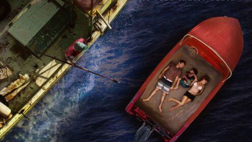 冒险电影：一家人被困无人荒岛，遇到黑心渔民，直接勒索百万美金#电影HOT大赛#