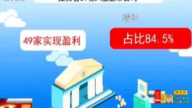 江西上市公司年度考核交卷:超八成赣股去年实现盈利