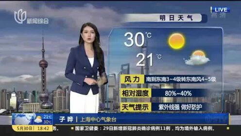 上海：下周初天气晴好  气温起伏不大