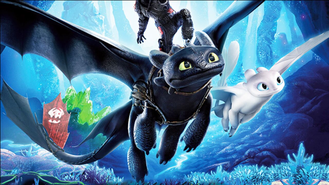 驯龙高手3电影儿童节必看感受没牙仔的可爱暴击