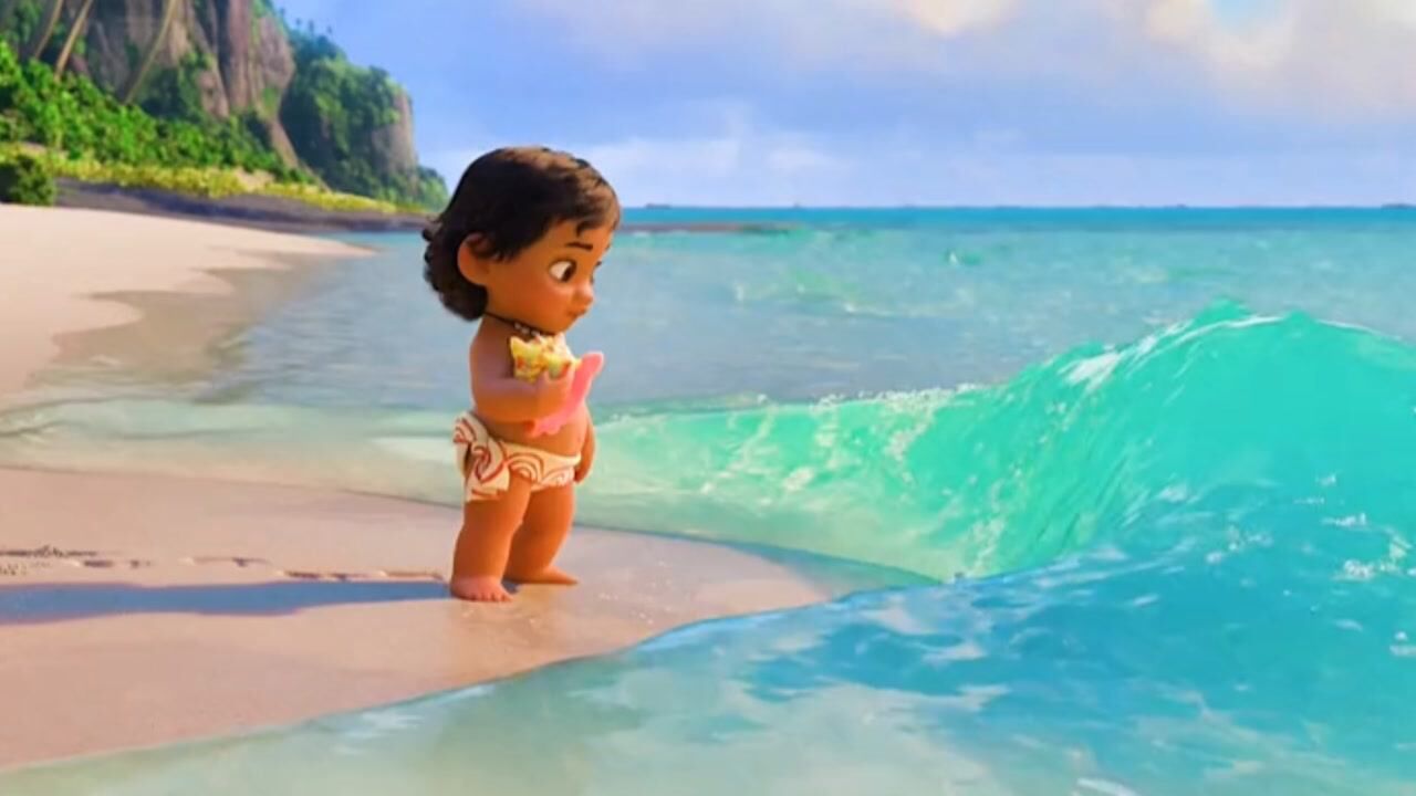 海洋奇缘可爱的大海守护者莫阿娜