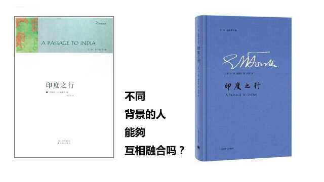 《印度之行》 不同背景的人能够互相融合吗?