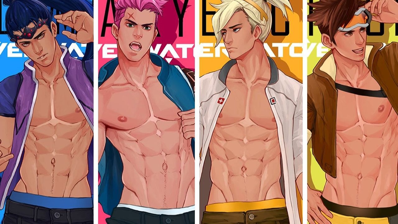 这样就能画出一个腹肌小哥哥._腾讯视频