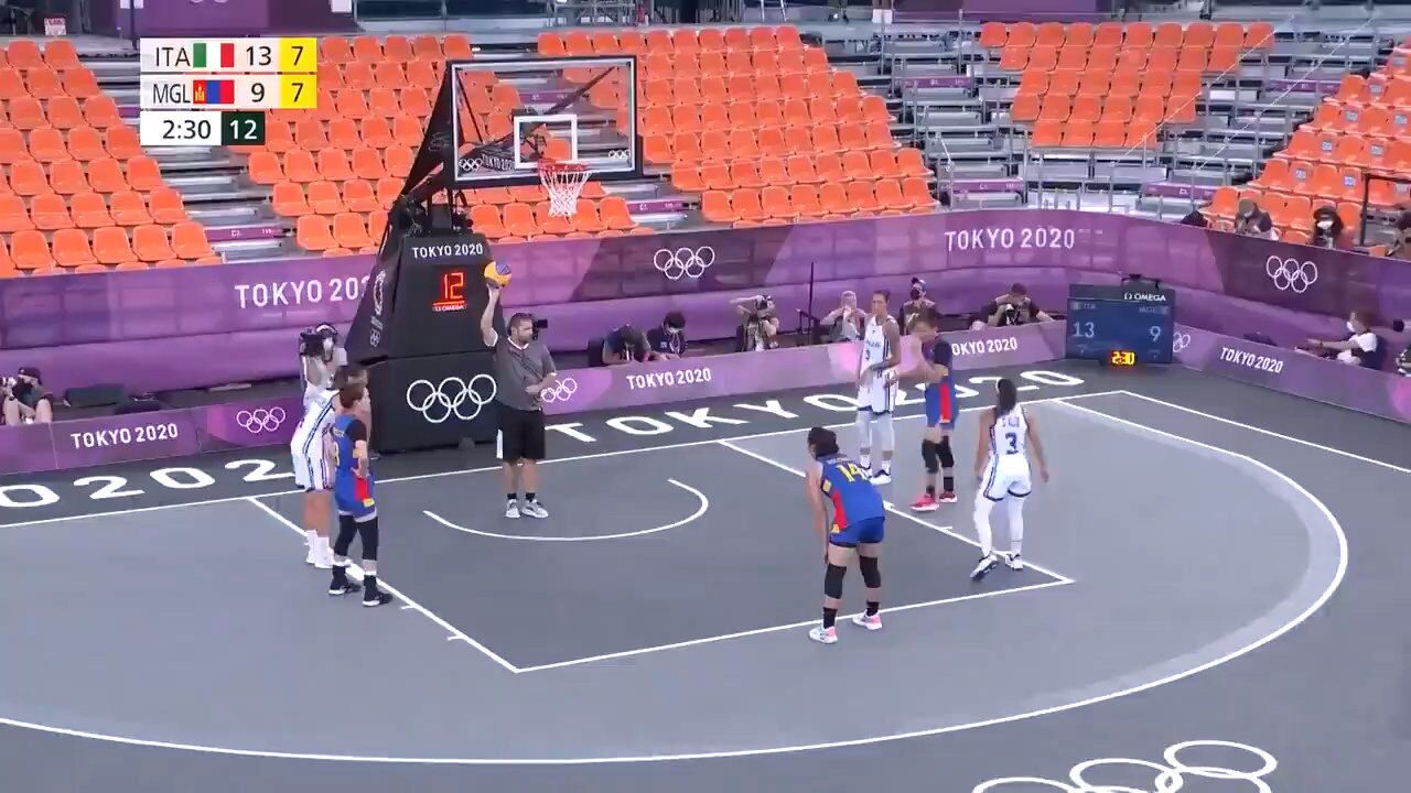 东京奥运会3v3篮球赛_高清