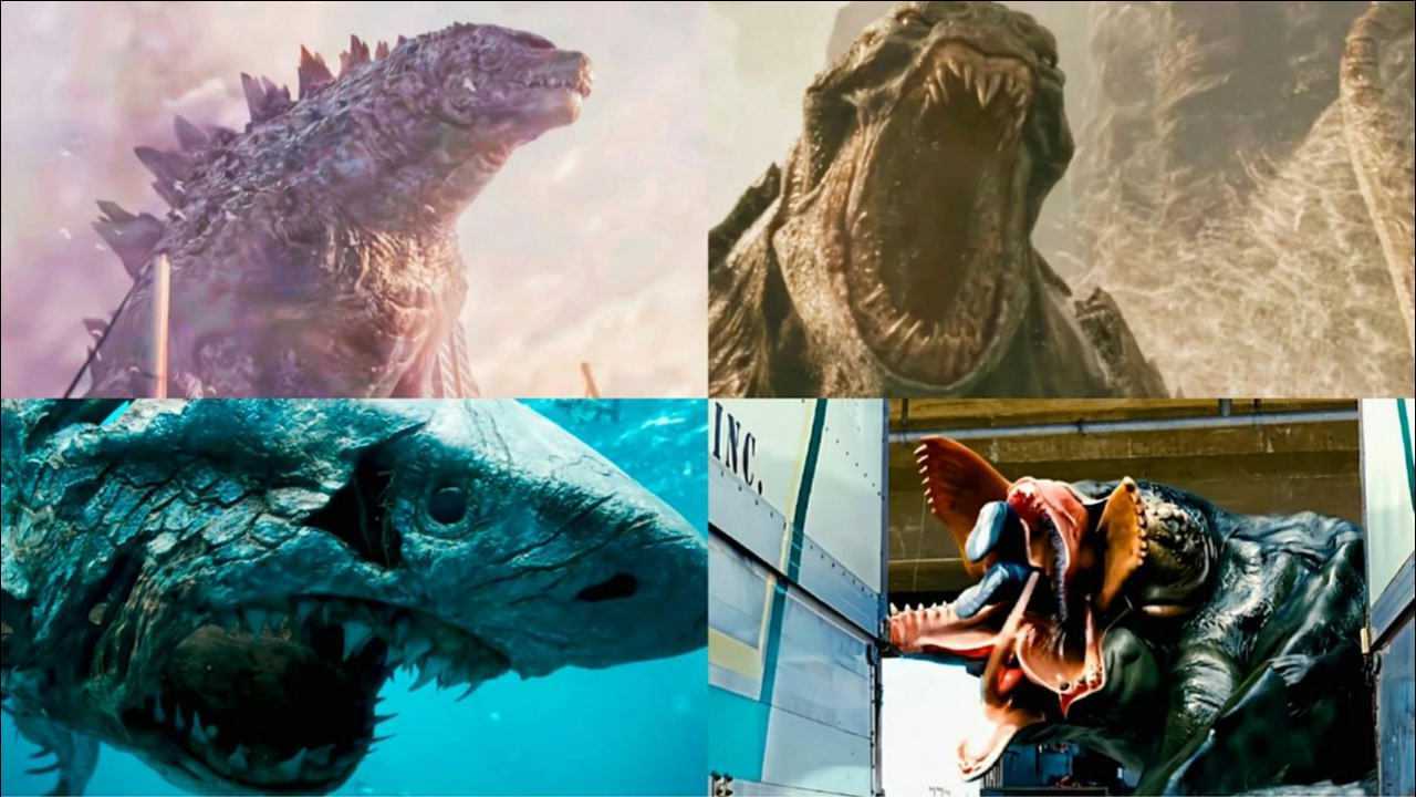 这五部电影中的变异怪兽,你觉得哪个更厉害?哥斯拉好凶猛