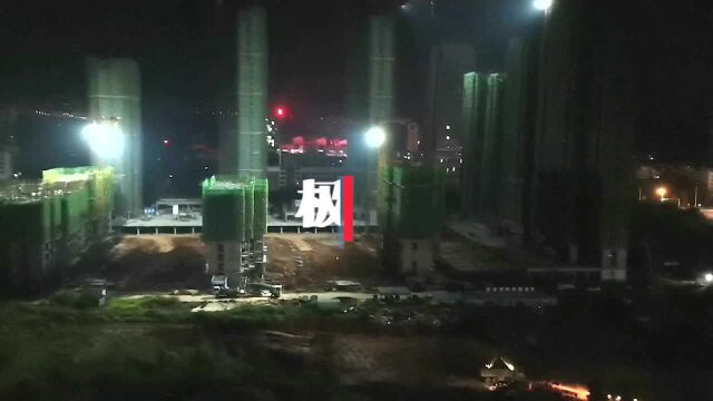 咸宁一建筑工地夜间施工扰民,市民无奈:噪音污染何时休?