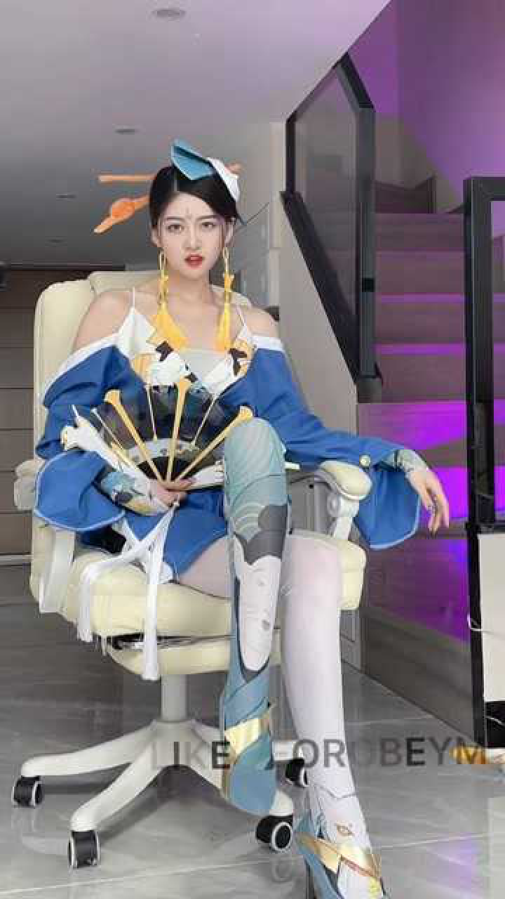 喜欢我或服从我#踢腿高能慢动作#cos不知火舞_高清1080P在线观看平台_腾讯视频