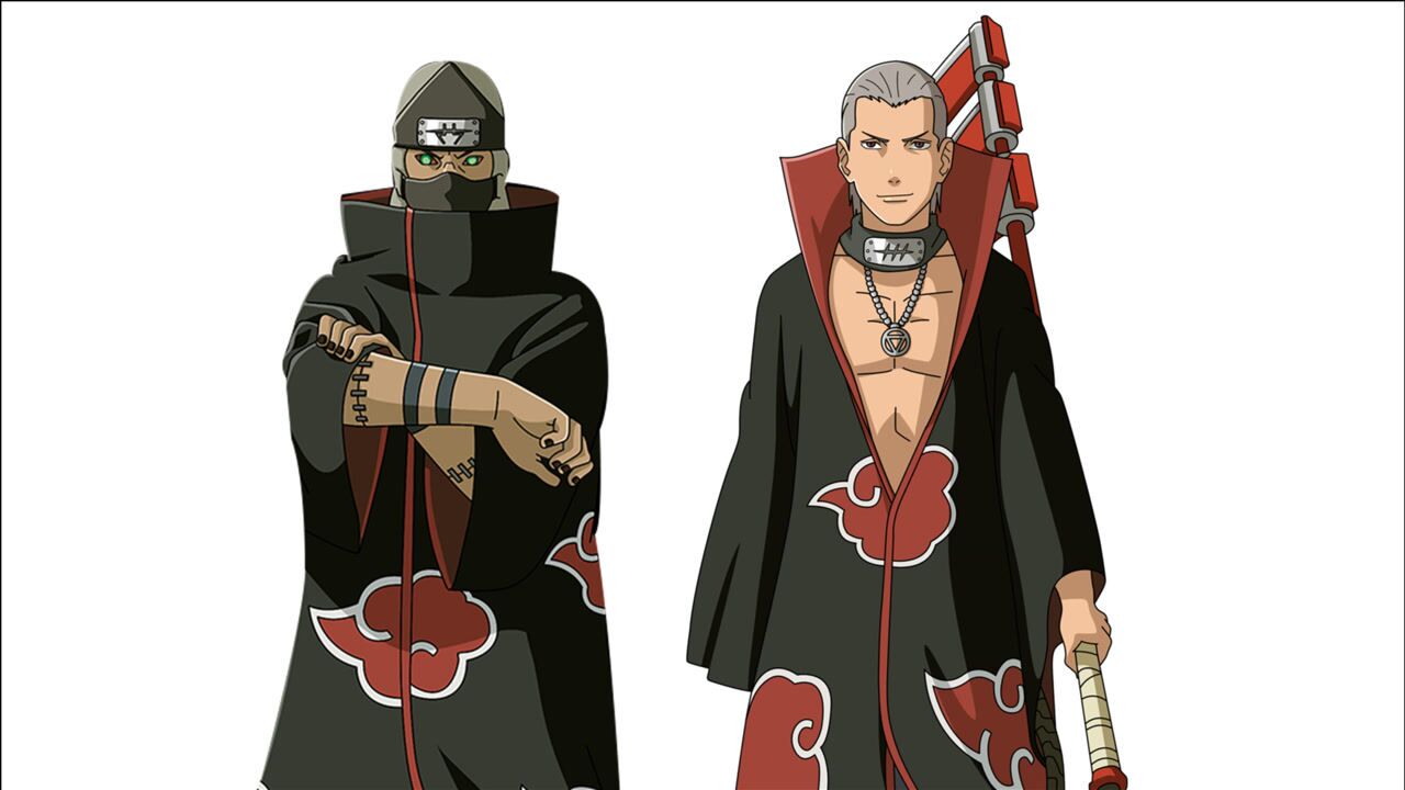 火影忍者疾风传经典战役,晓组织角都飞段之死,每一帧都燃到爆炸