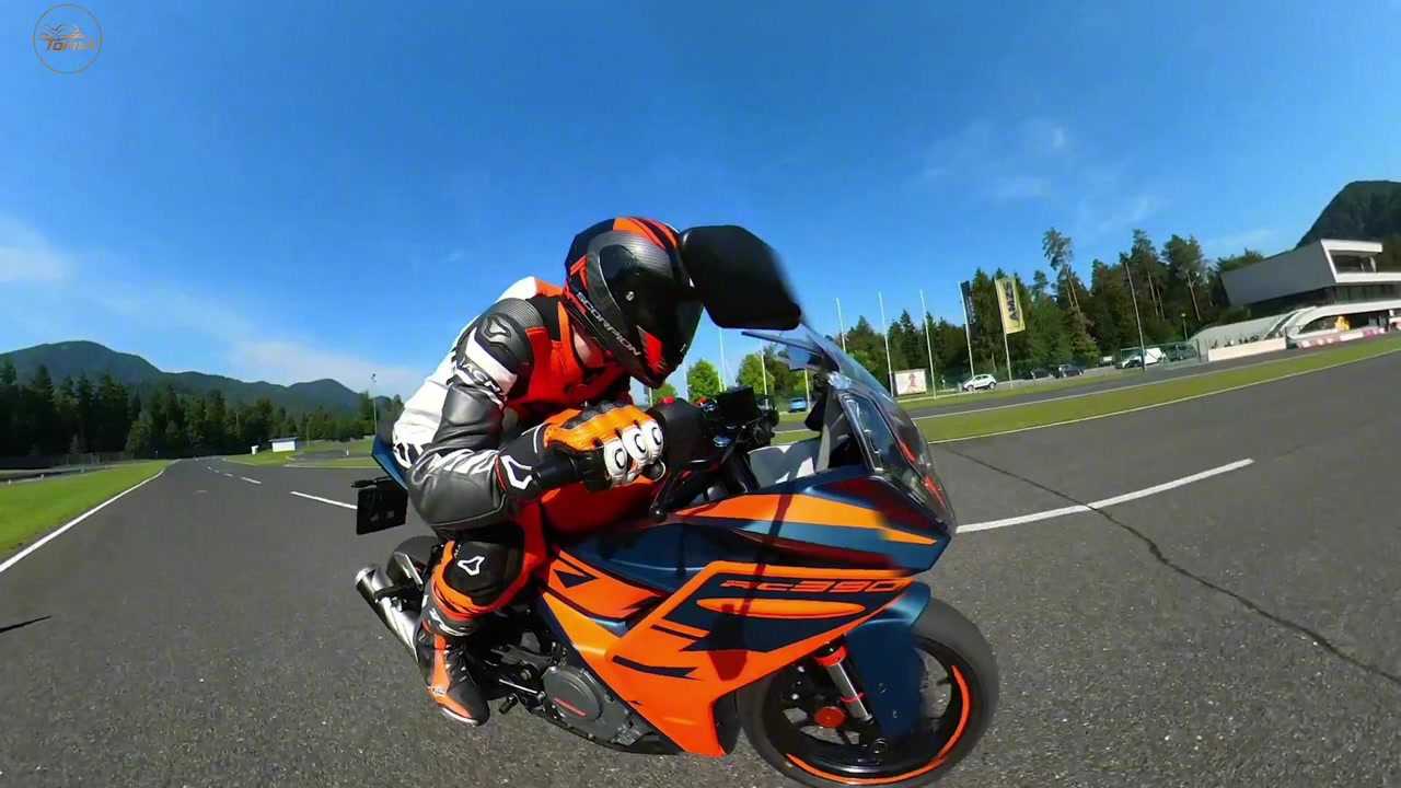 ktmrc390新款上市配备弯道abs牵引力控制还能选装双向快排