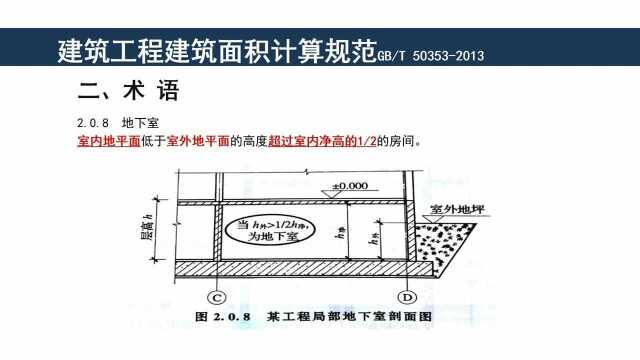 术语地下室、半地下室,架空层、走廊、架空走廊