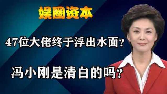 47位京圈大佬终于浮出水面?深扒娱圈资本局,冯小刚仅是冰山一角