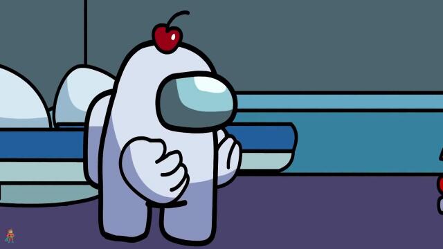 amongus太空狼人杀:太空人小粉看着旧照片,不禁潸然泪下!