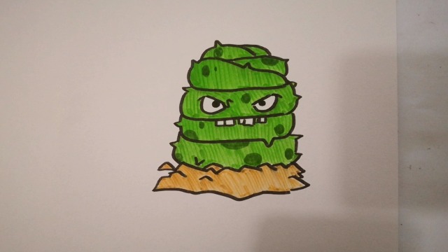 超简单!教你们一分钟画墓碑吞噬者_腾讯视频