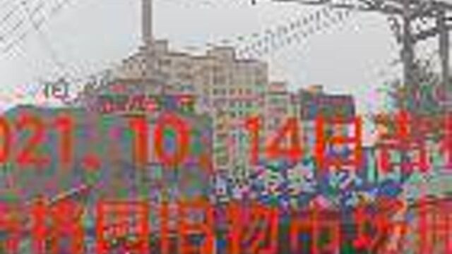 2021年10月14日,吉林市桃园旧物市场终于搬迁了.