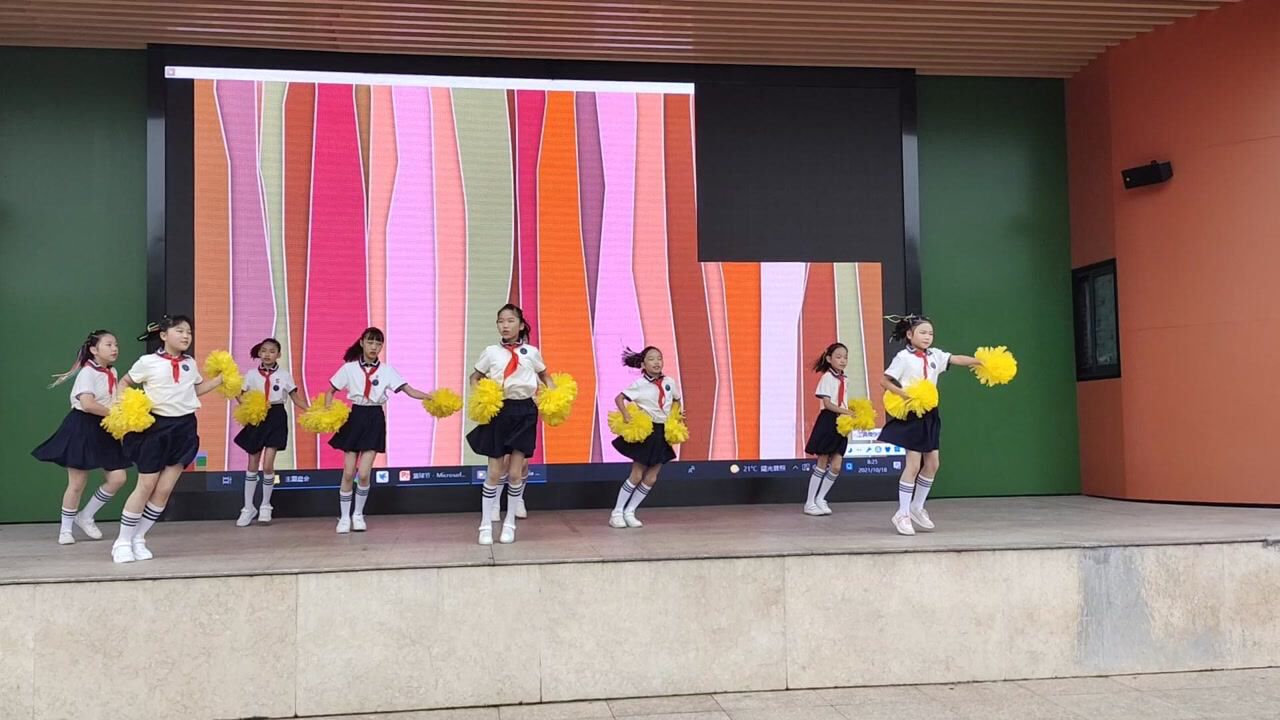 加油!amigo 啦啦操表演