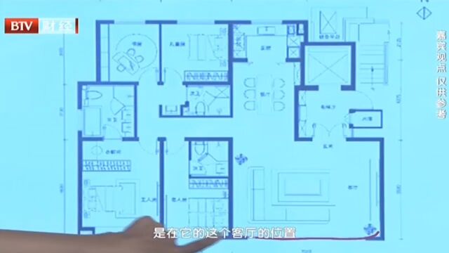 大四居户型图解析之通州耿庄桥北住宅项目