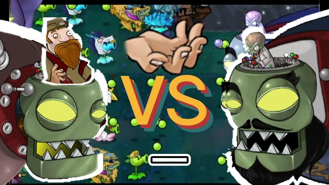 x戴夫博士驾驶旧机甲vs僵王博士驾驶新机甲一