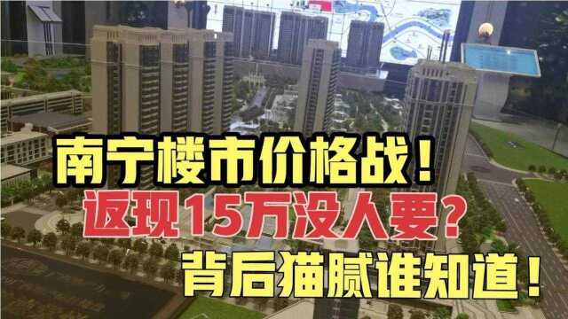 南宁2021年楼市价格战,返现15万没人要?楼价降了背后原因引深思