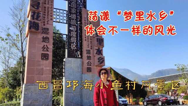 邛海边上又一风景区:小鱼村"梦里水乡“