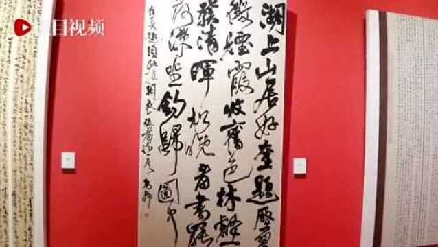 高级别书法展来了,中国书法ⷥ𙴥𑕮Š全国行书草书作品展在汉开幕