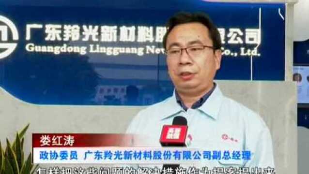 代表委员风采 | 政协委员娄红涛:围绕高要产业强区建言献策 助推高要实现高质量发展