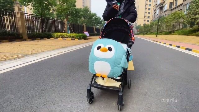 一车3用 适合新生儿和外带长期用 babynest轻便婴儿车试用评测