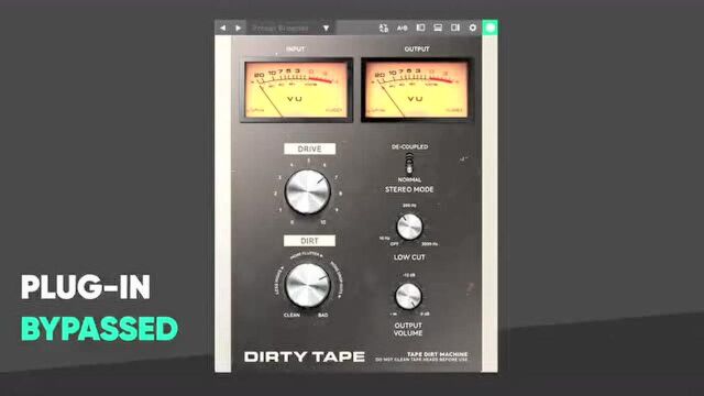  Dirty Tape – Drums Sound Examples – Softube