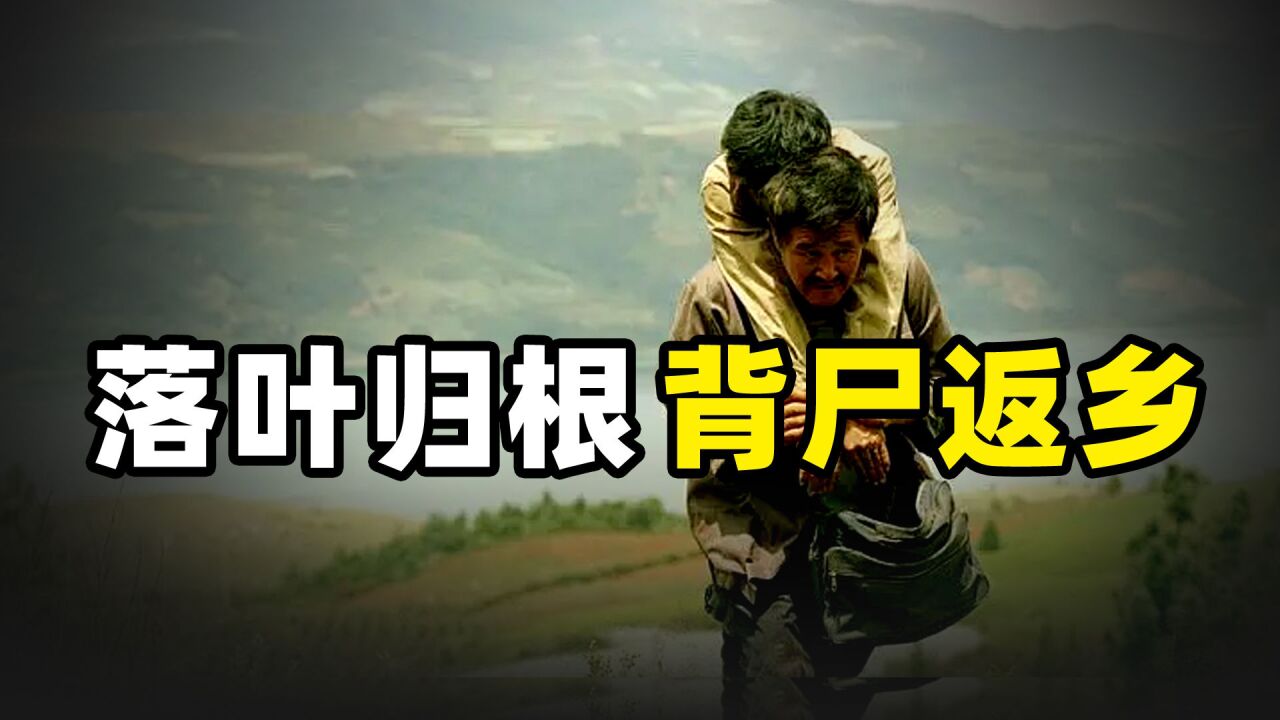 2005年,左家兵客死他乡,为了让他落叶归根,工友李绍为千里背尸返乡