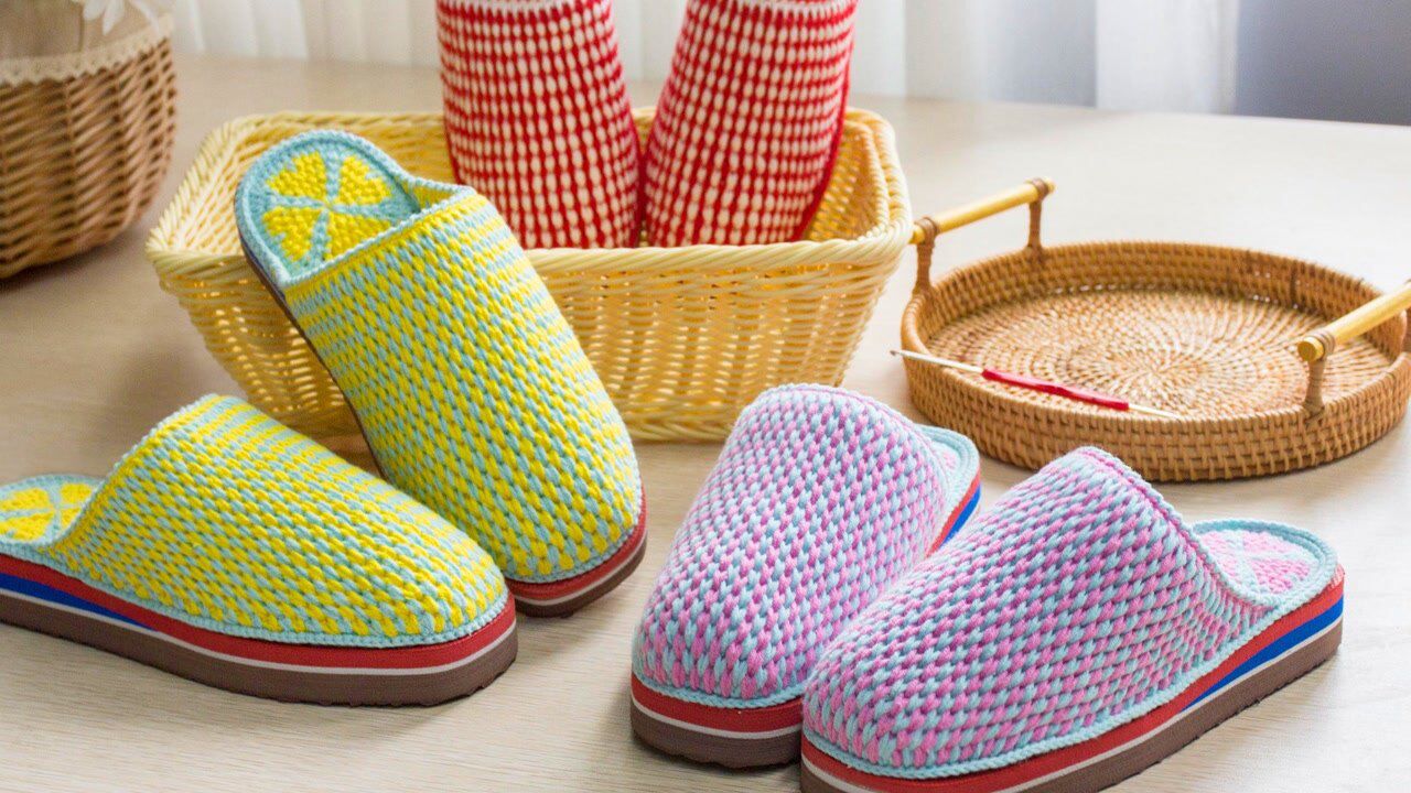 雅馨绣坊四股棉勾拖鞋-条纹款-全集