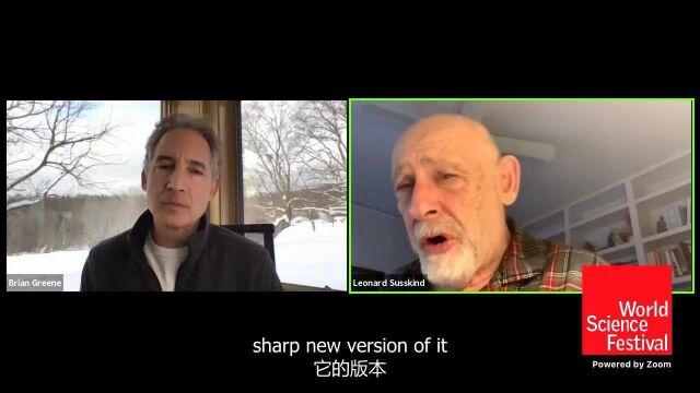 Brian Greene and Leonard Susskind:量子力学、黑洞和弦论字幕