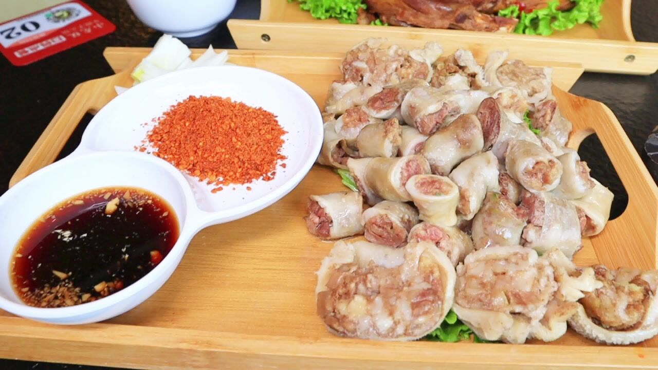 银川沙海路的肠包肉,太好吃了!