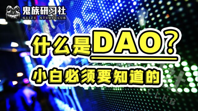 什么是DAO?为什么是人类协作史上的一次革命性的进化?