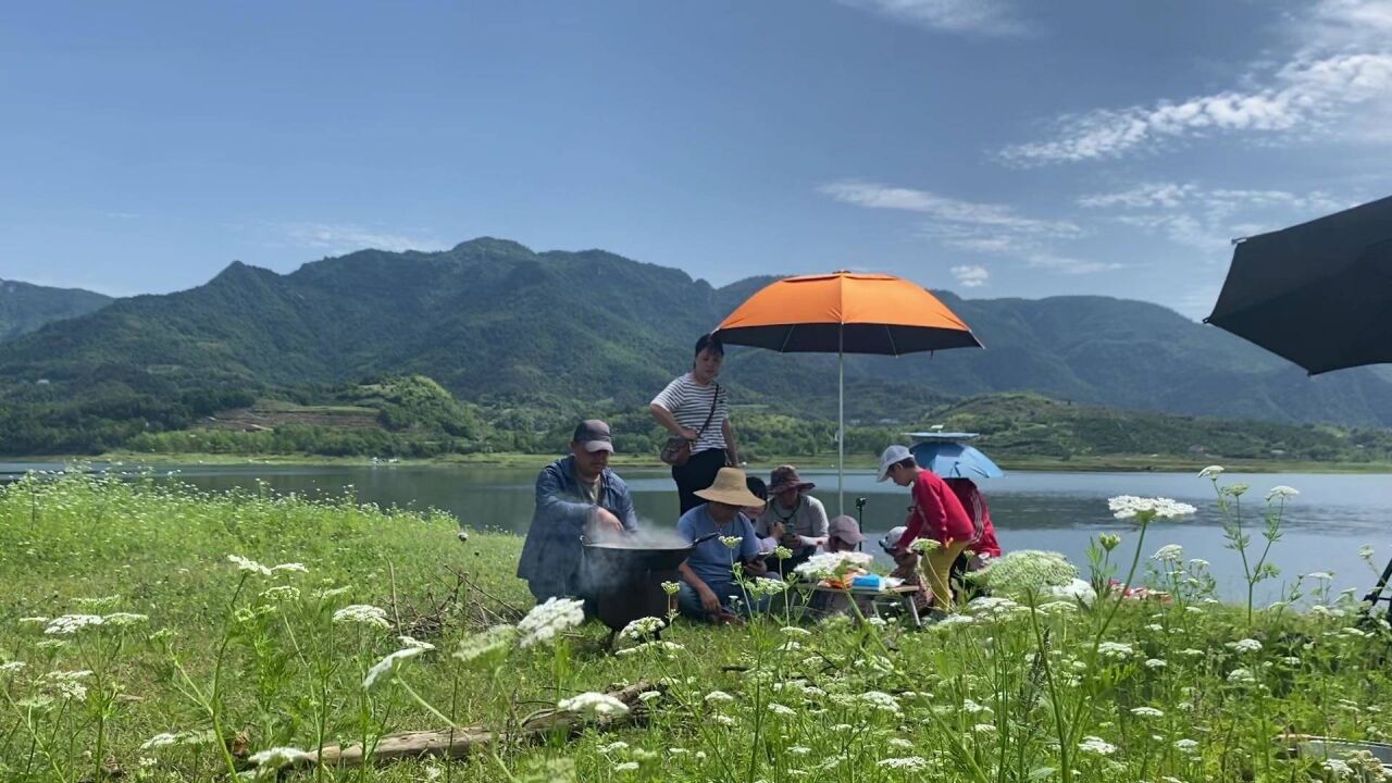 走进湖南皂市水库,钓鱼人的圣地,野餐的绝佳去处