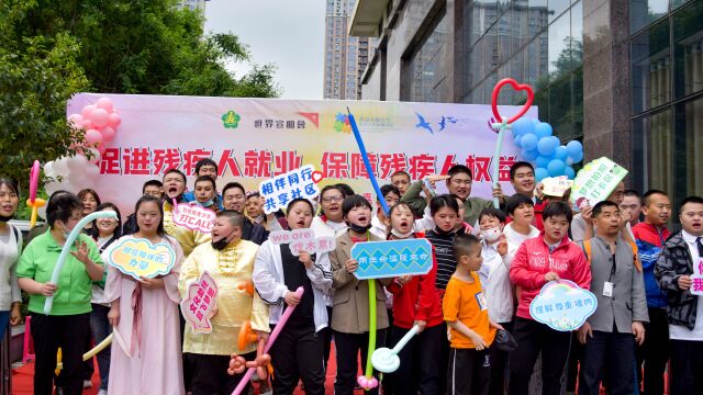 “助残扶残,有你有我”——莲湖区残疾人创业孵化服务中心 “全国助残日”社区嘉年华活动