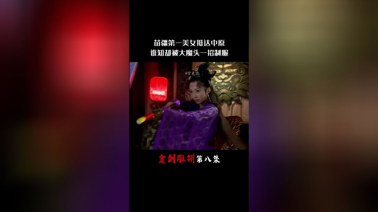 苗疆第一高手金花夫人抵達中原,誰知卻被大魔頭沈木風一招制服