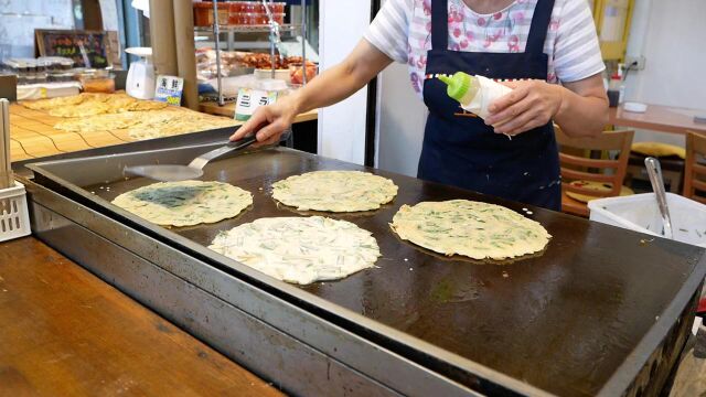 【日本美食探索】位于大阪桥的铁板烧蔬菜超级多非常便宜且好吃