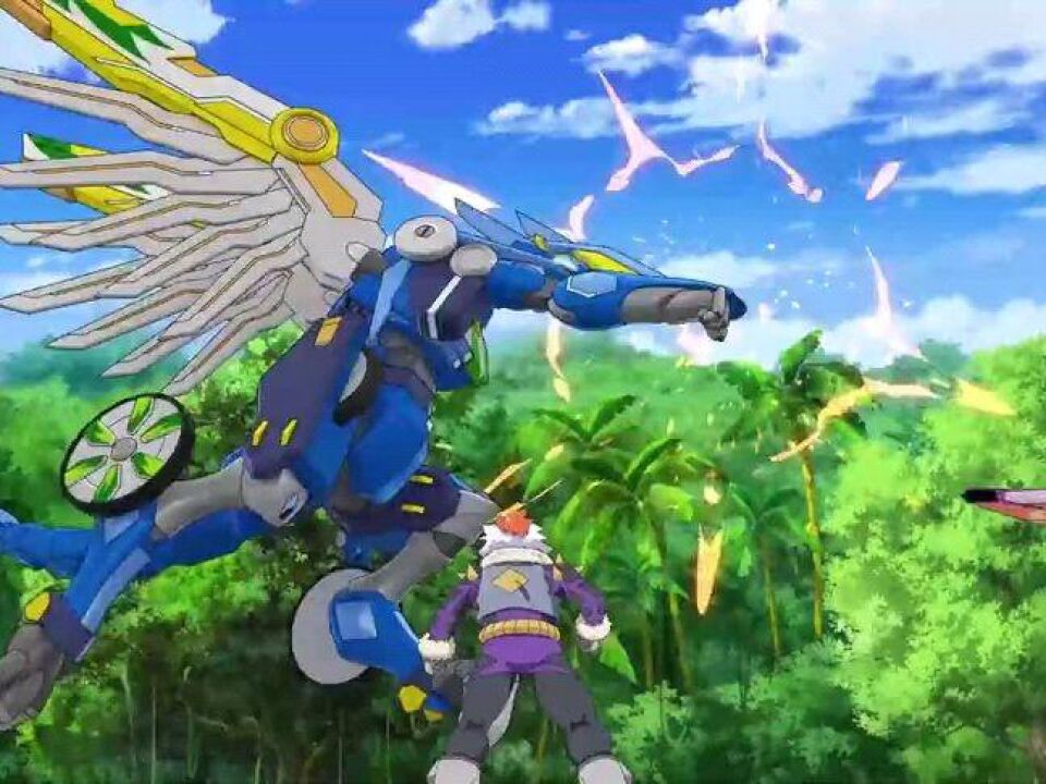 爆裂飞车:疾影风战车非常的强,让怪兽招架不住!