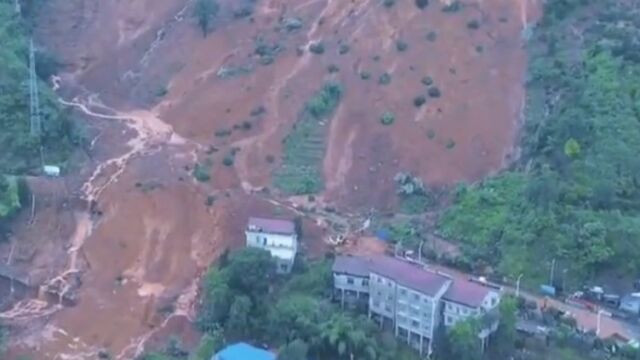 湖南麻阳县发生两起山体滑坡 已致2人死亡4人失联