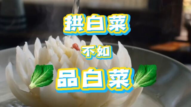 100件瓷器讲中国历史018清乾隆霁蓝釉白菜瓶