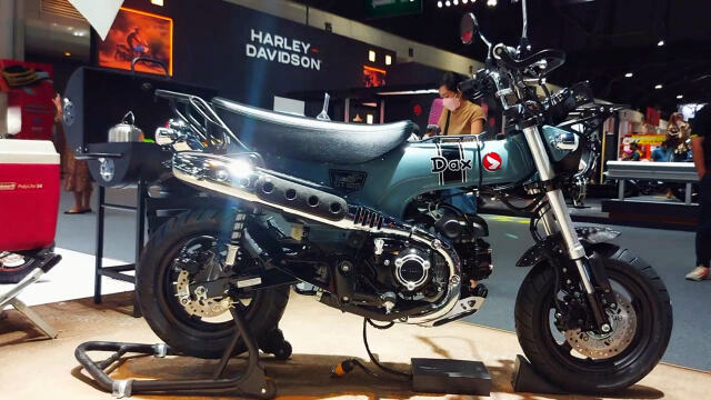 经典不输超级幼兽本田迷你小摩托排量125易操控配abs