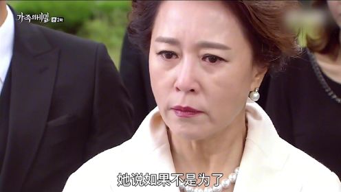 孙子发生意外，幸存的儿媳被婆婆当做罪人，韩剧《家族的秘密》