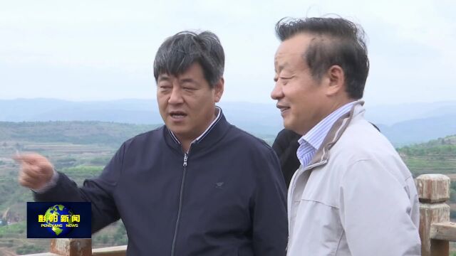 自治区政协调研组来我县调研生物固碳的现状和潜力工作