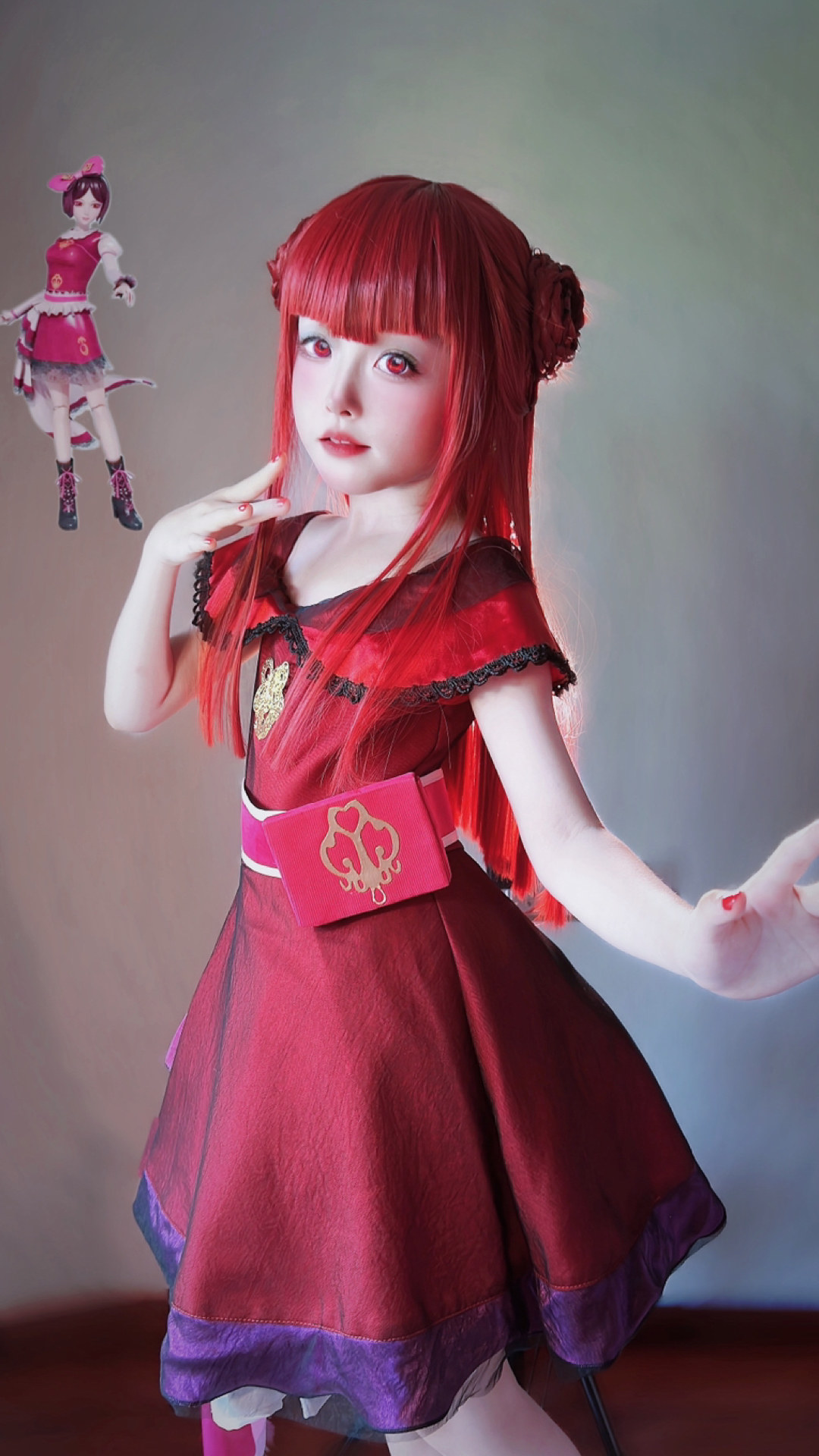 挑战给女儿cos100个角色