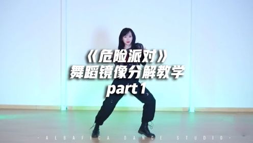 [图]《危险派对》舞蹈镜像分解教学part1