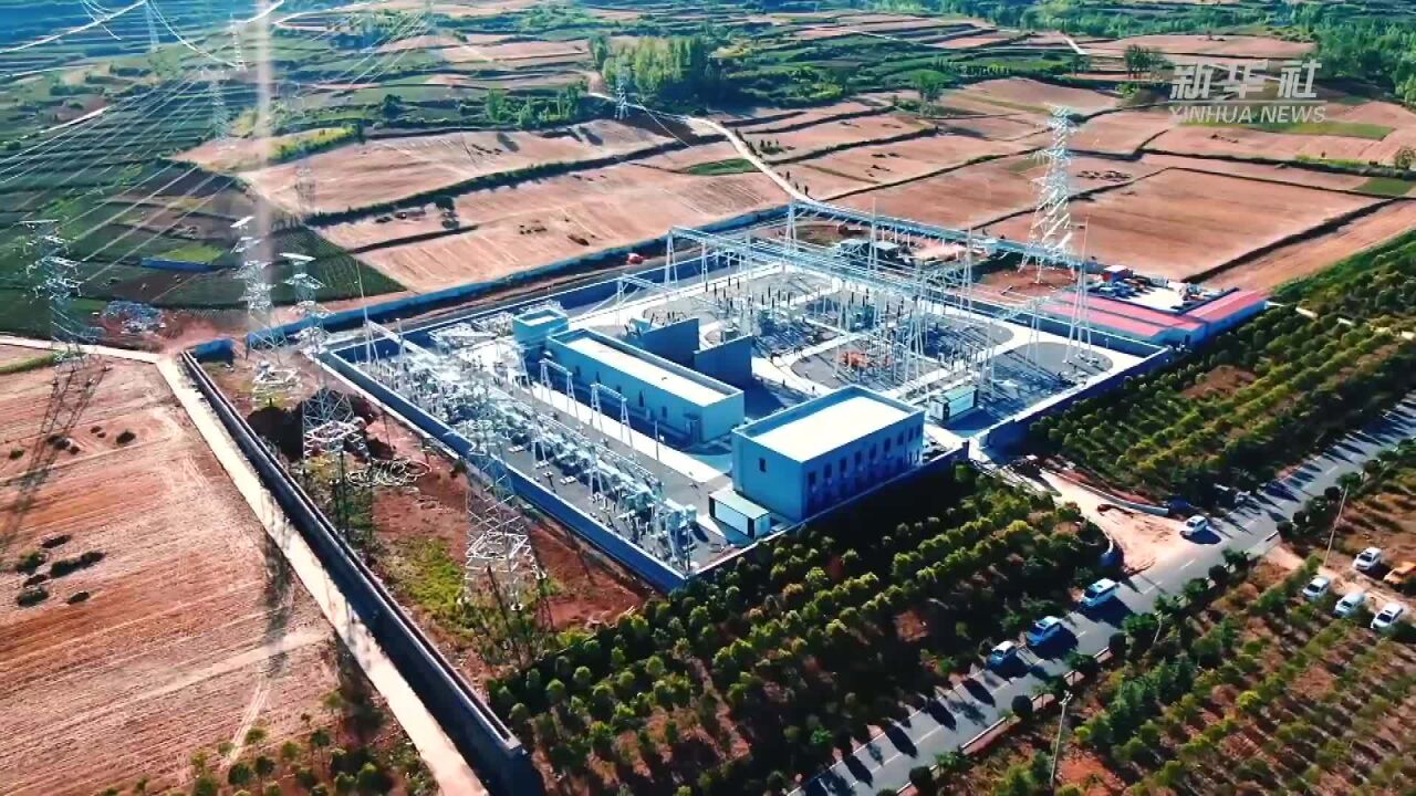 河南汝阳:首座220千伏全智能变电站建成投运助力乡村振兴发展_高清1080P在线观看平台_腾讯视频