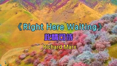 [图]经典英文歌曲《Right Here Waiting》此情可待