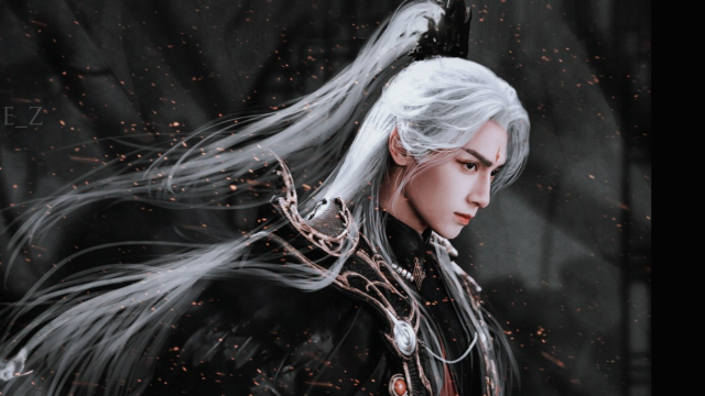 这才是龙王!罗云熙白发造型绝了