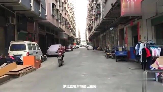 广东东莞:实拍东莞密密麻麻的出租房,一扇窗户的背后就是一个家!