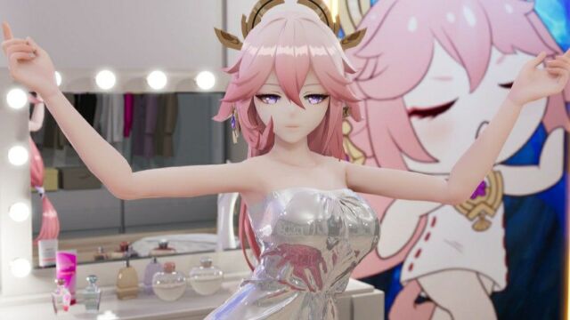 原神MMD八重神子